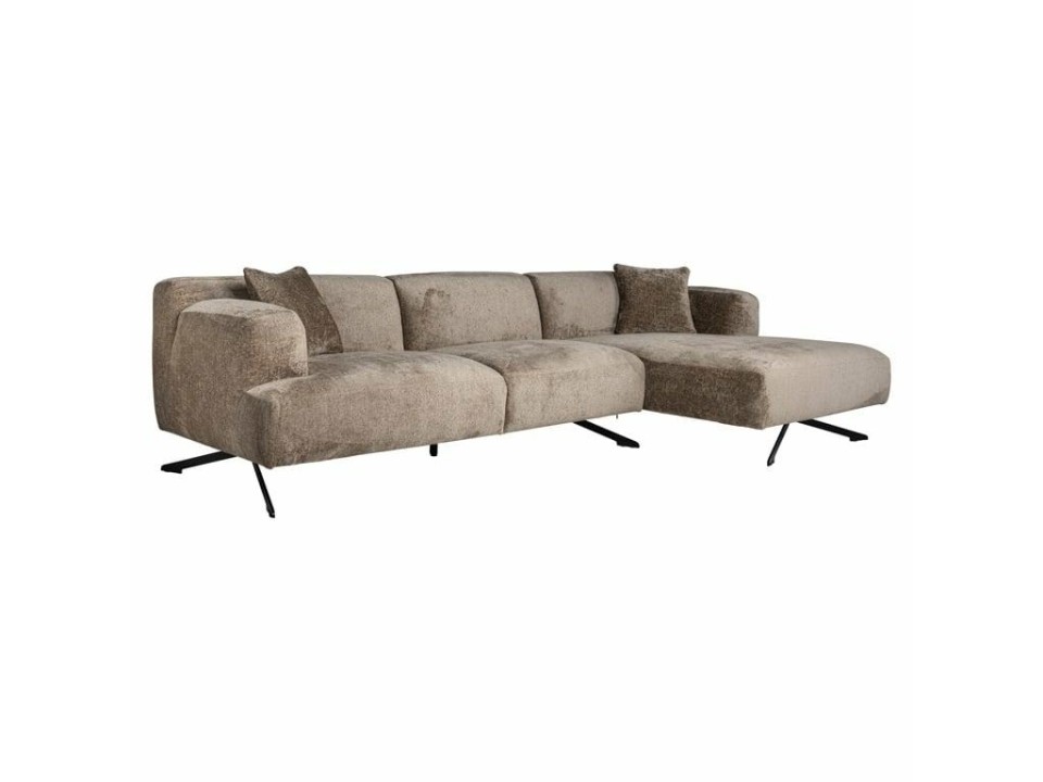 RICHMOND sofa narożna DONOVAN R brązowa - Richmond Interiors